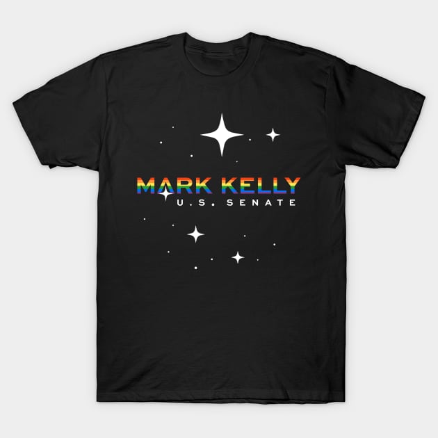 Vote Mark Kelly U.S Senate | 2022 Election Arizona | LGBTQ Gay Pride T-Shirt by BlueWaveTshirts